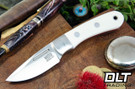 Bark River Essential MagnaCut White G-10 - Red Liners