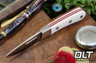 Essential MagnaCut White G-10 - Red Liners