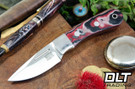 Bark River Essential MagnaCut IBN Carbon Fiber Camo Damacarta - Red Liners #2