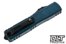 Microtech 1122-1WBL Ultratech Gen III ZBP D/E - Weather Blue Cerakote Handle - Cerakote Blade
