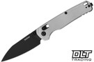 Kershaw Bel Air Beskar Raw Aluminum Black MagnaCut Reverse Tanto Folder