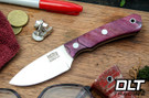 Bark River PSK EDC MagnaCut Raspberry Maple Burl