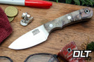 Bark River PSK EDC MagnaCut Gray & Tan Tigertail Maple Burl