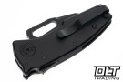 Demko Nano-Shark Stealth - 20CV Shark Foot - Black Aluminum