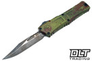 Microtech 1146-1OBDS Combat Troodon Gen III Bowie - Outbreak Handle - Signature Series