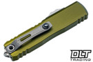 Microtech 12324-10APOD UTX-85 Gen IV D/E - OD Green Handle - Apocalyptic Blade