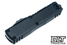 Microtech 12324-1T UTX-85 Gen IV D/E - Black Handle - Black Blade