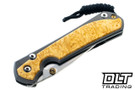 Chris Reeve Large Sebenza 31 - Box Elder Inlay - #92