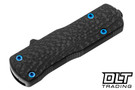 Hogue Micro Counterstrike - Stone Tumbled MagnaCut Blade - Carbon Fiber Cover - Aluminum Case
