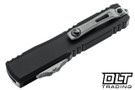 Microtech 11224-12AP Ultratech Gen IV D/E - Black Handle - Apocalyptic Blade