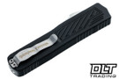 Guardian Tactical Scout OTF S/E - Two Tone Clip Point Elmax Blade - Black Aluminum Handle