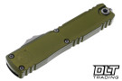 Microtech 11214-10APOD Ultratech Gen IV S/E - OD Green Handle - Apocalyptic Blade