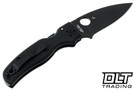 Spyderco Shaman Salt - Black G-10 - Black MagnaCut Blade