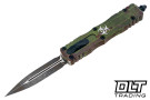Microtech 225-1OBDS Dirac D/E Signature Series - Outbreak Handle - Outbreak Blade