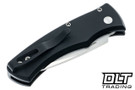 Pro-Tech Duke 2 - Black Aluminum - Maple Burl Inlay - Satin MagnaCut Blade - Mosaic Button