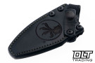 Microtech Always Survive - DLC Two Tone Stonewash Blade - Black G-10 Handle - Borka Collab