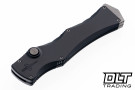 Microtech Halo IV S/E 1150-MPBLKDV - Mirror Polished Black Hardcoat Anodized Alloy