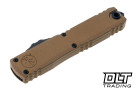 Microtech 1122-1UB-C19Z4 Ultratech ZBP D/E - Burnt Bronze Cerakote Handle - Burnt Bronze Cerakote Blade