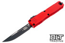 Microtech 11214-1RD Ultratech Gen IV S/E - Red Handle - Black Blade