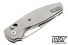 Three Rivers Manufacturing Bulldog REV B 20CV -  Lizard Skin Textured Titanium