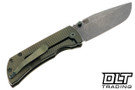 McNees PM Mac 2 3.5" MagnaCut Drop Point - Swerve - Atomic Green Titanium