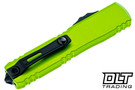 Microtech 11214-1NG Ultratech S/E Gen IV - Neon Green Handle - Black Blade