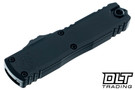Microtech 12324-2T UTX-85 D/E Gen IV - Black Handle - Black Blade