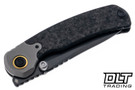 Kizer Pioneer - Titanium & Marble Carbon Fiber - Black 20CV Blade