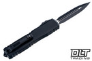 Microtech 11224-1T Ultratech Gen IV D/E - Black Handle - Black Blade - Tactical