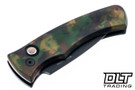 Pro-Tech Duke 2 - Woodland Camo Handle - Black DLC MagnaCut Blade