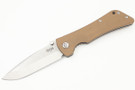 Southern Grind Bad Monkey Custom Drop Point - Satin - Desert Tan G-10