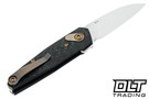 Jens Anso Aros RWL34 - Carbon Fiber - Amber Accents #1061