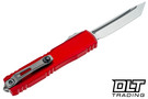 Microtech 11234-10RD Ultratech Gen IV T/E - Red Handle - Stonewashed Blade