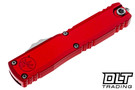 Microtech 11234-10RD Ultratech Gen IV T/E - Red Handle - Stonewashed Blade