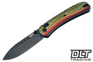 KNAFS Lander 2 - Brook Trout G-10 - Black Stonewashed S35VN Blade