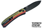 KNAFS Lander 2 - Brook Trout G-10 - Black Stonewashed S35VN Blade