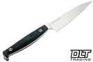Bradford Paring - Microtextured Carbon Fiber - Satin Stonewash MagnaCut Blade - Full Height Flat Grind