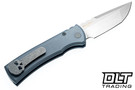 Chaves Pro-Tech Redencion 229 - Grey Stonewash Aluminum - Stonewash S35VN Blade