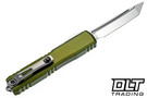 Microtech 11234-10OD Ultratech Gen IV T/E - OD Green Handle - Stonewash Blade