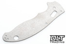 Flytanium Spyderco Manix 2 Scales - Stonewashed Titanium