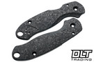 Flytanium Spyderco Para 3 Lotus Scales - Shredded Carbon Fiber