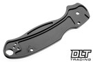Flytanium Spyderco Para 3 Lotus Scales - Black Titanium