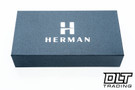 Herman Slim #0543 - Rock Pattern Inlay - Titanium Handle - Stonewash MagnaCut Blade
