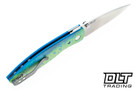 Three Rivers Manufacturing Atom MagnaCut - Linerlock - 3D Mahi Mahi G-10