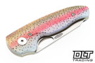 Three Rivers Manufacturing Holier Nerd MagnaCut - 3D Rainbow Trout G-10