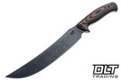 WTG Atayal C - SK85 Dark Washed Blade - Earth Camo G-10 - OD Green Kydex