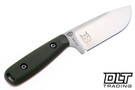 WTG Lynx - N690 Satin Blade - OD Green G-10 - Orange Liners - Black Kydex
