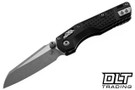 Microtech 210M-10APFRSPR MSI Mini S/E - Black Frag Handle - Apocalyptic Blade - Signature Series Proof Run