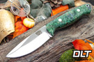 Bark River North Country EDC CPM-154 Emerald Green Maple Burl