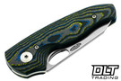 Three Rivers Manufacturing Holier Nerd MagnaCut - Linerlock - 3D Smooth Contoured - Bolts CamoCarbon